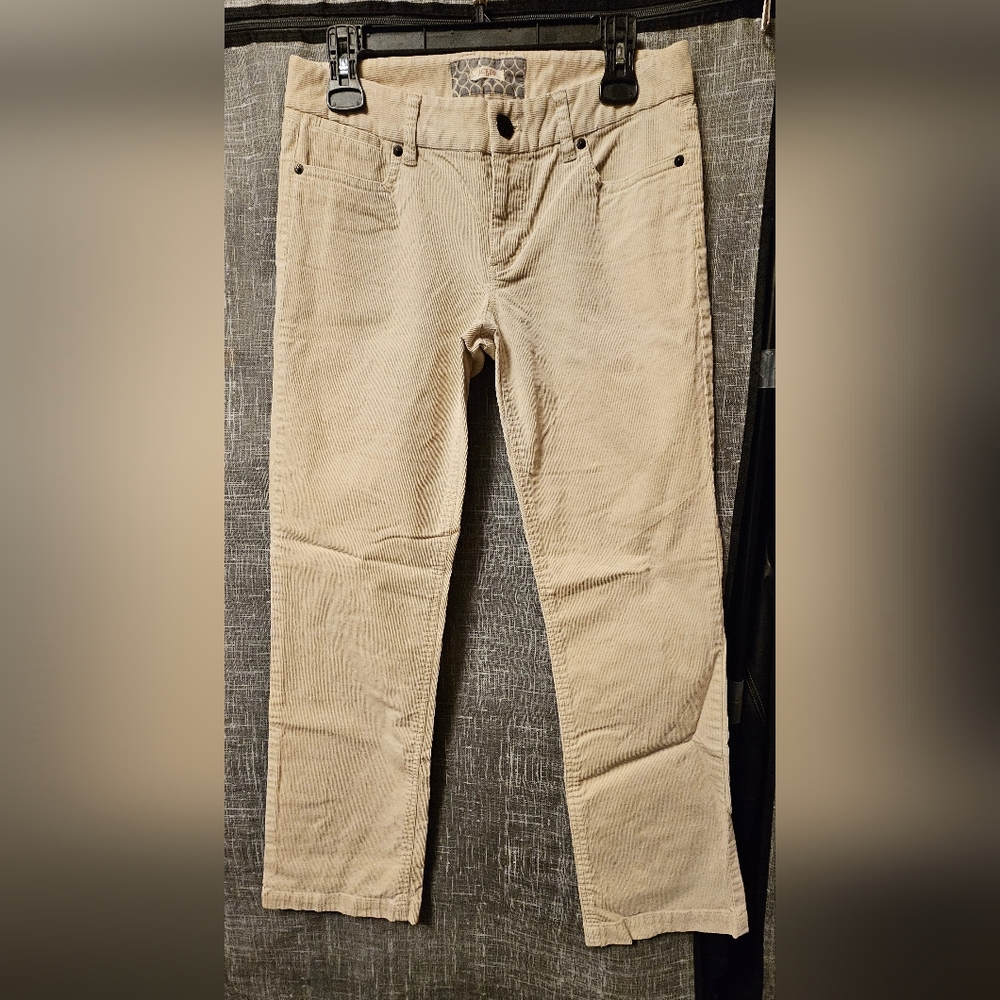 J. Crew Women's Corduroy Boot leg Pants - Tan